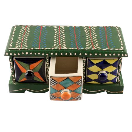Spice Box-1441 Masala Rack Container Gift Item